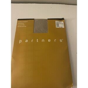 Vintage Partners Control Top Pantyhose Size D Flax Reinforced Toe Style 919